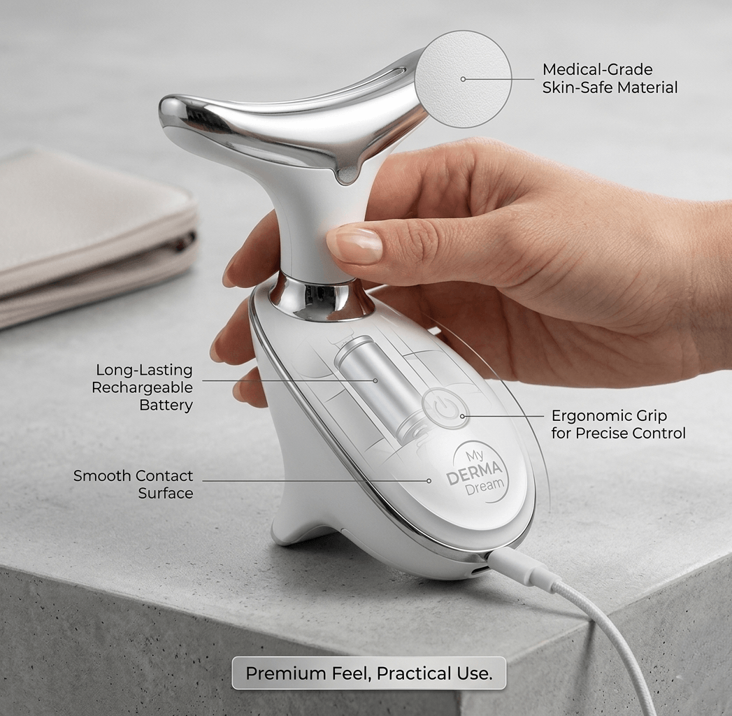 myoglow build quality ergonomic handheld device