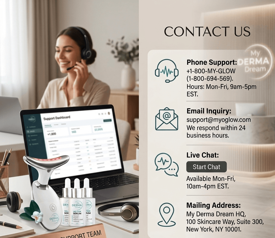 myoglow customer support help center