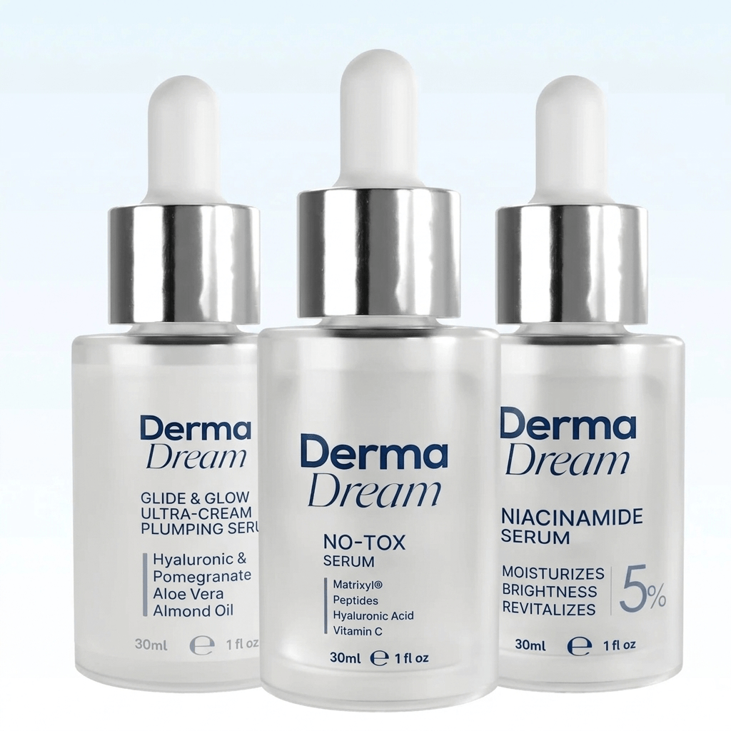 bottle of MyoGlow serum