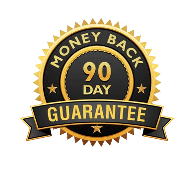 myoglow money back guarantee badge